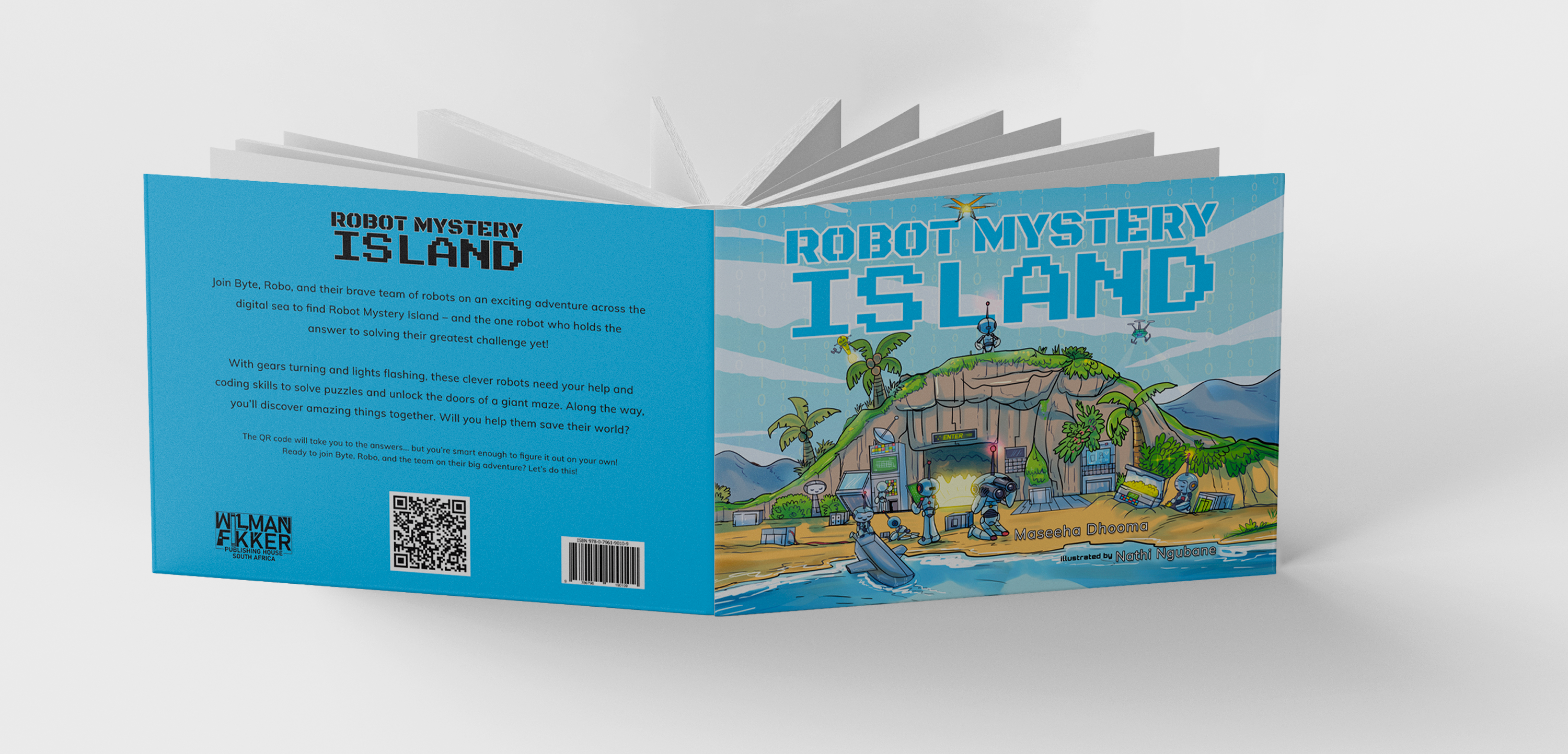 Cover of Robot Mystery Island (Open)